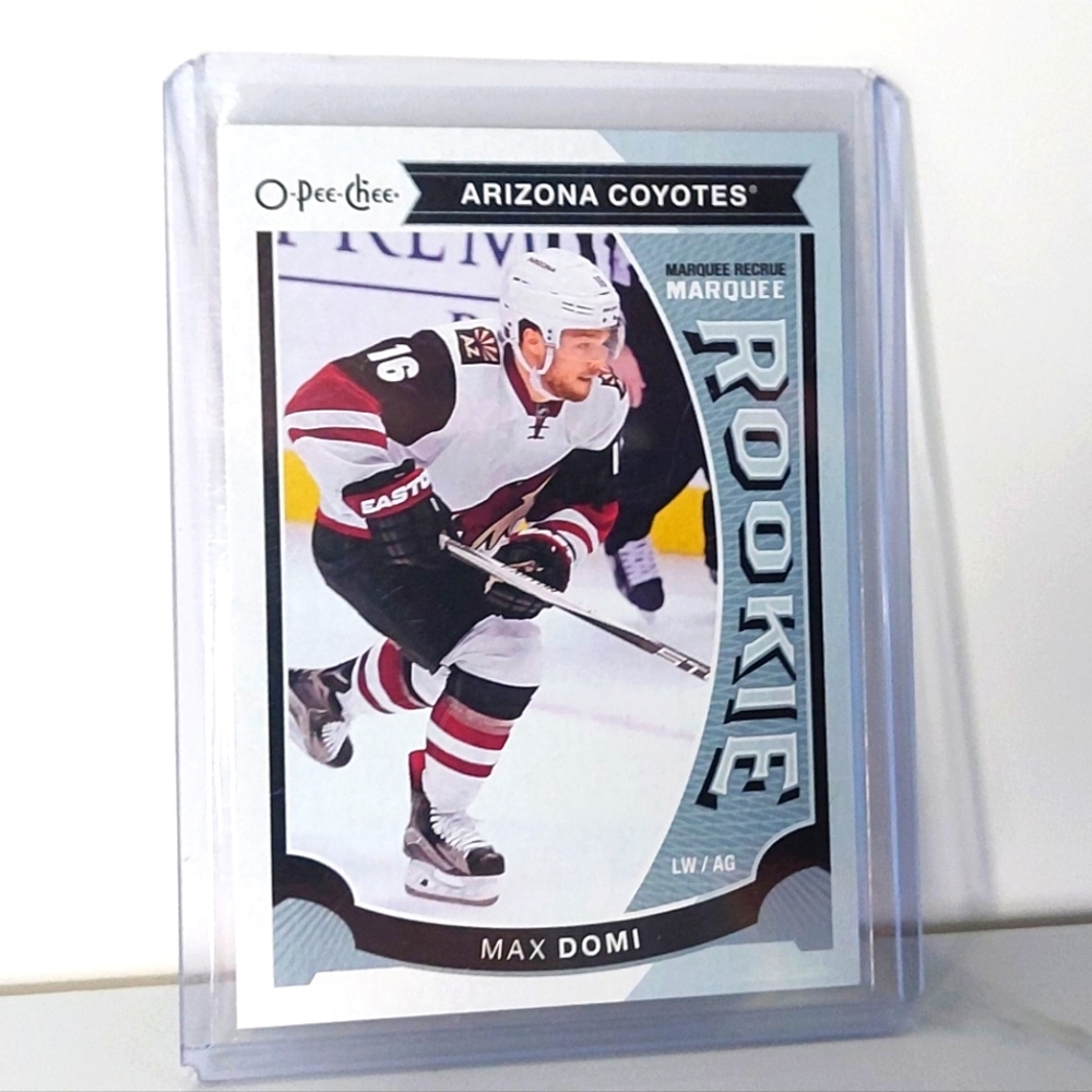 Max Domi O-Pee-Chee Rookie Hockey Card - Card# U35